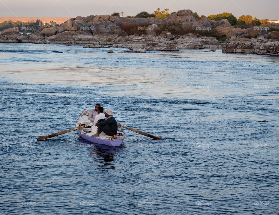 Sailing in The Nile river
