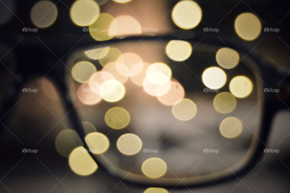 Bokeh and glasses