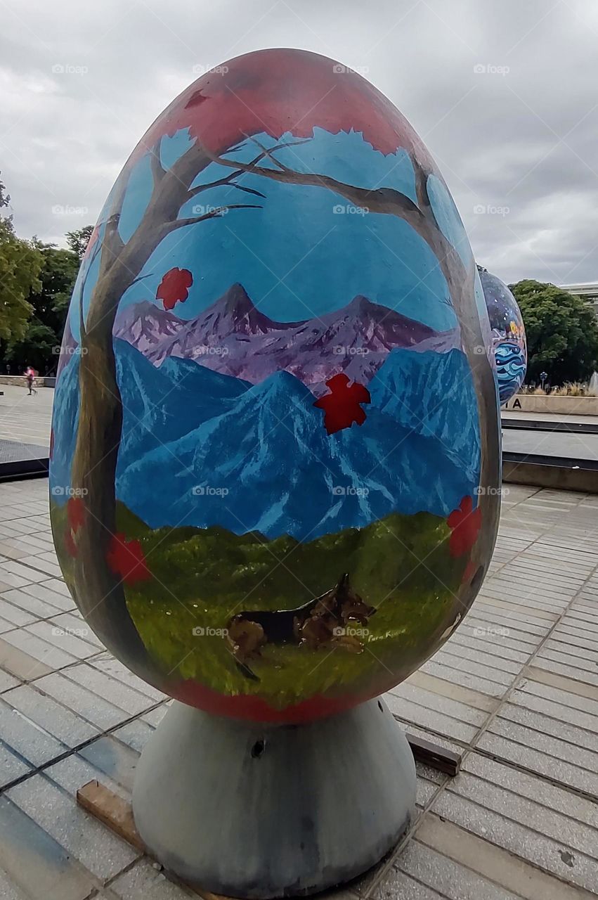 una obra de arte #  a work of art