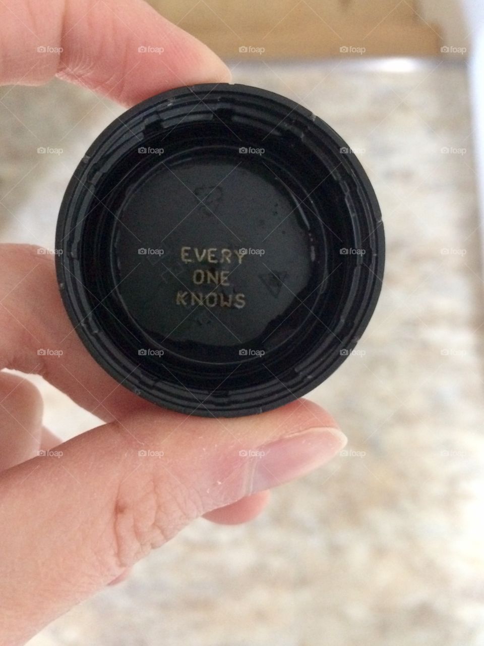 Be careful. (Everyone knows.)