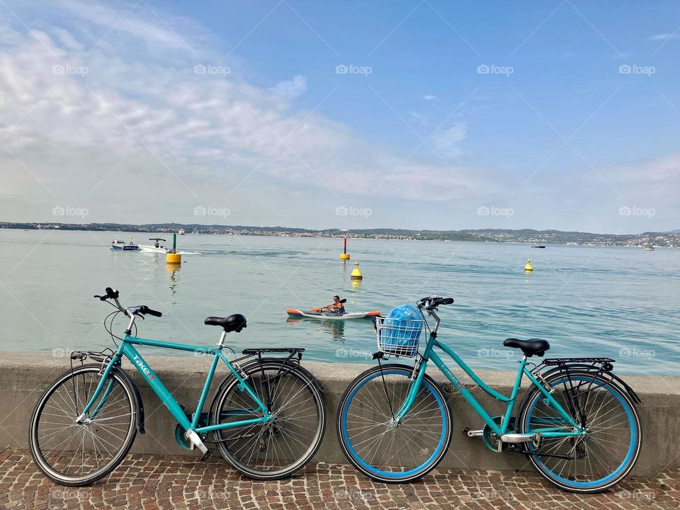 His and Hers Hire Bikes 😂