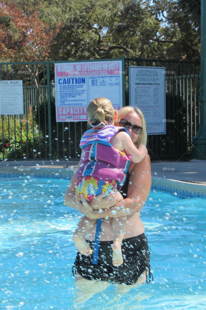 Fun in swimming