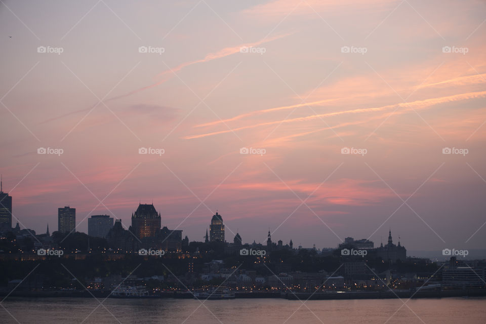 Chateau Frontenac at Magic Hour