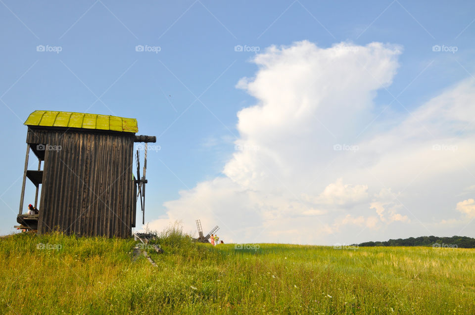 mill on the field