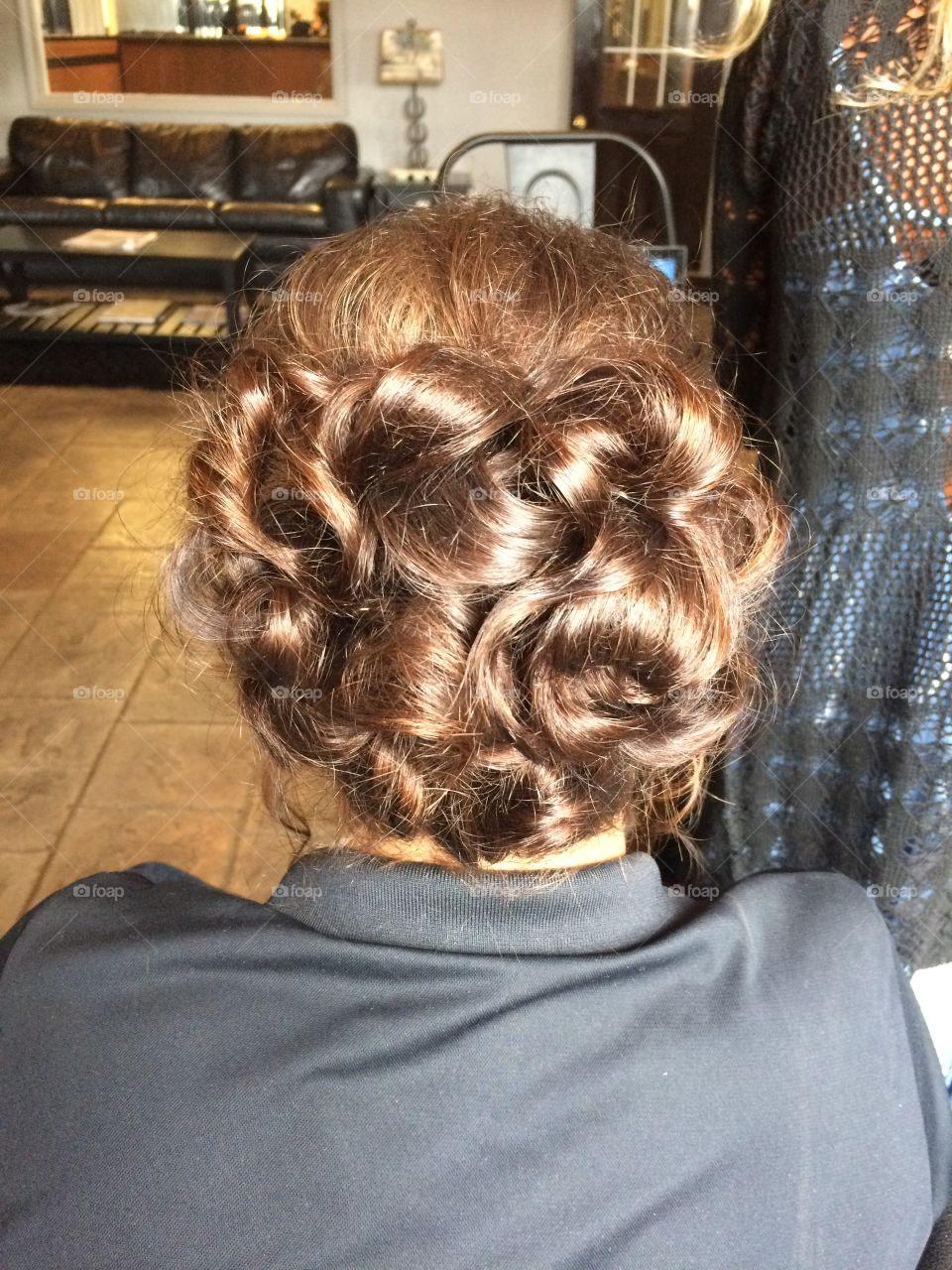 updo for horse show 