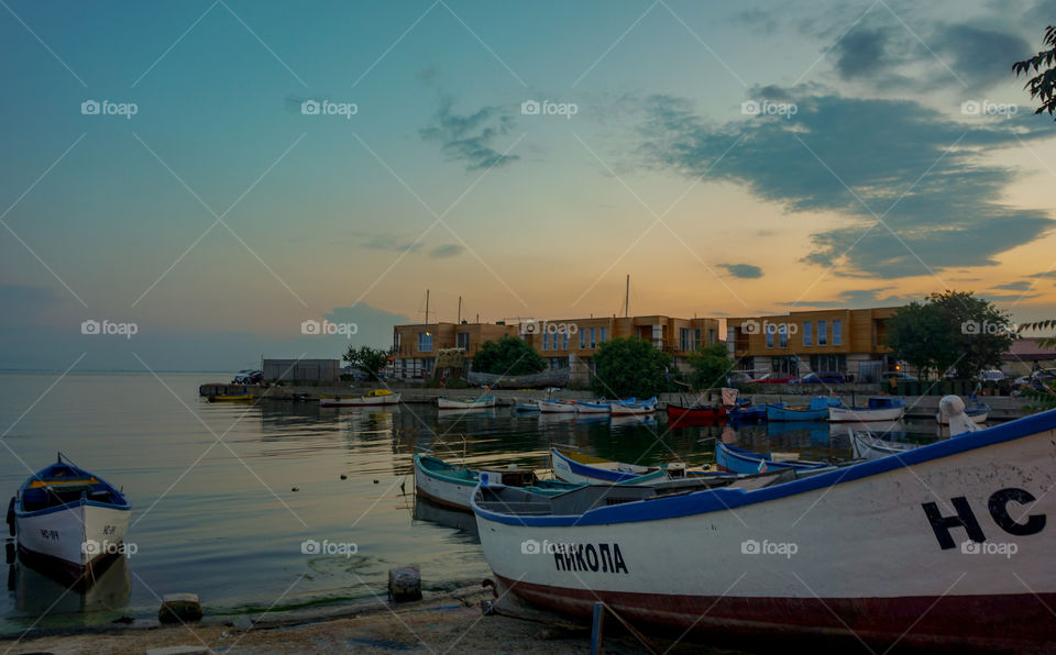 Seashore landscape