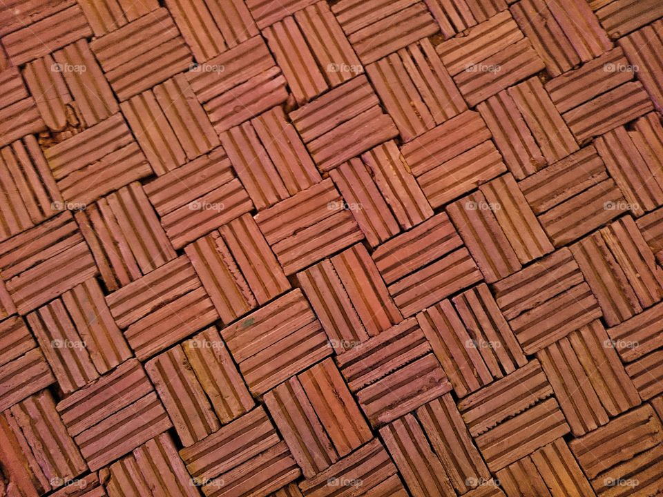 Brick flooring