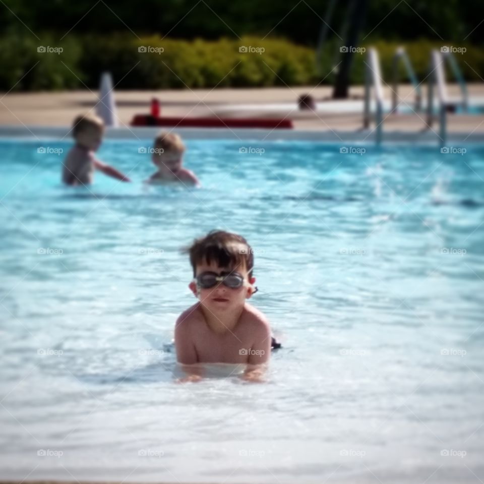 Googly Goggles. Googly Goggles At The Pool