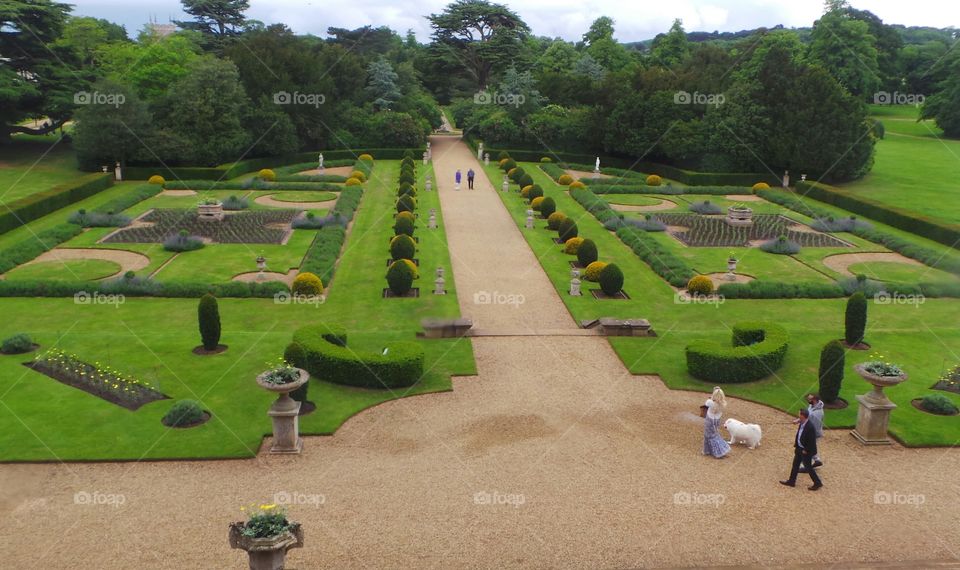 stately home gardens