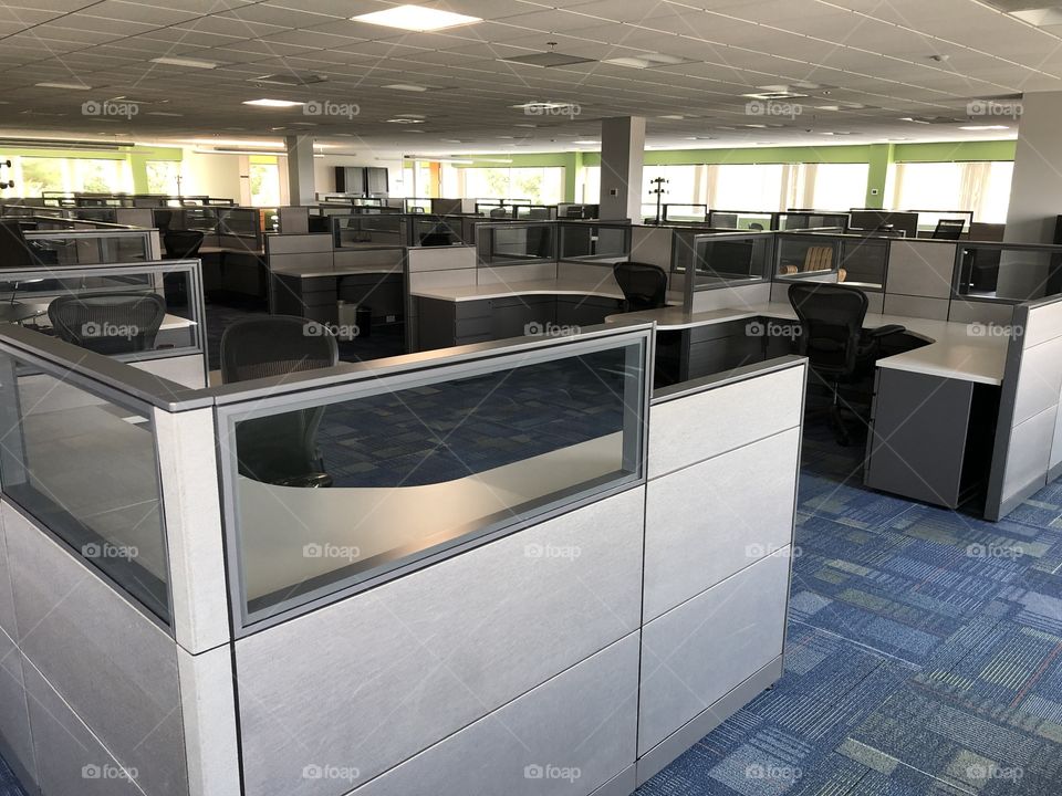 Empty office 