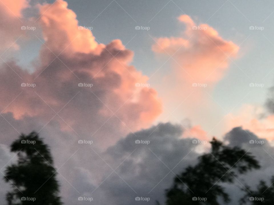 Clouds Pink