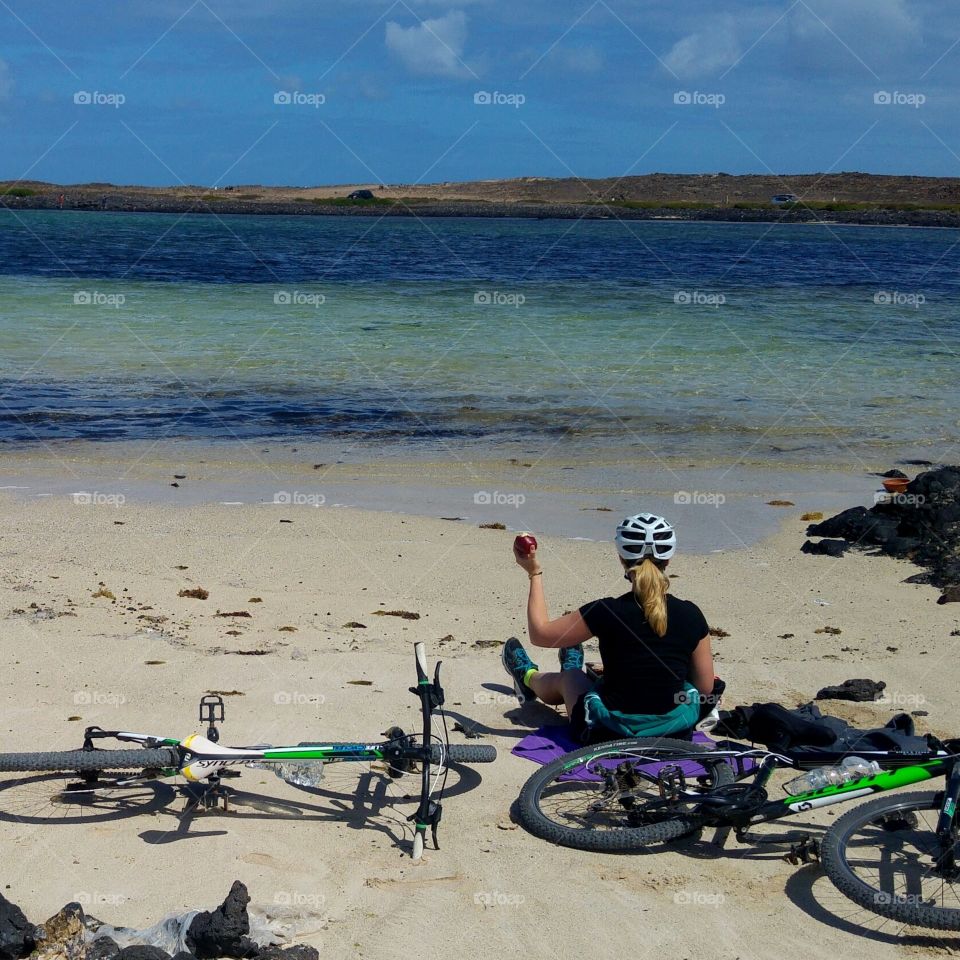 cycling the north of fuerteventura