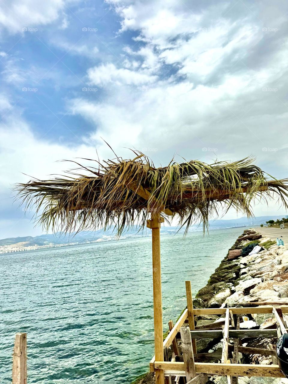 Пляж в Турции 