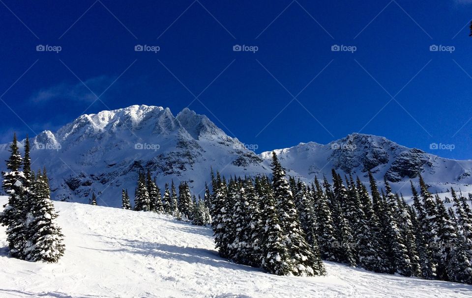 Blackcomb Mountain in Canada