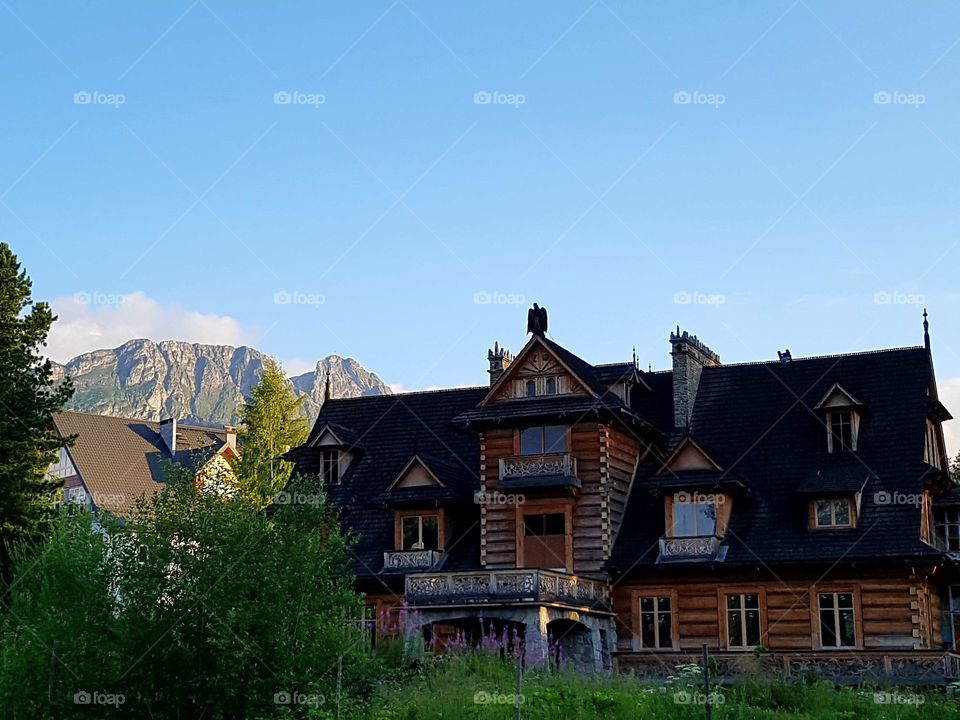 Turistic house in Zakopane Poland, moun