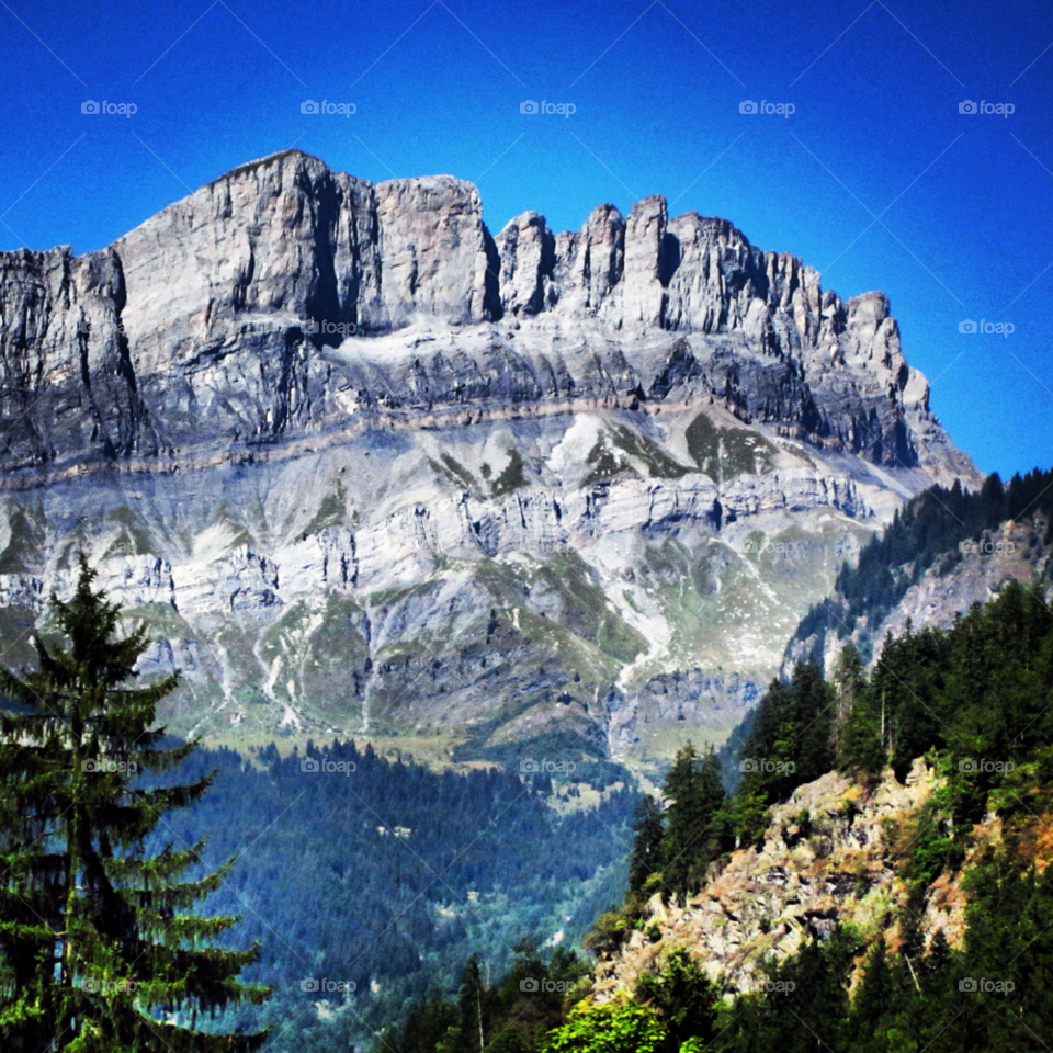 nature mountain france alpes by Nietje70
