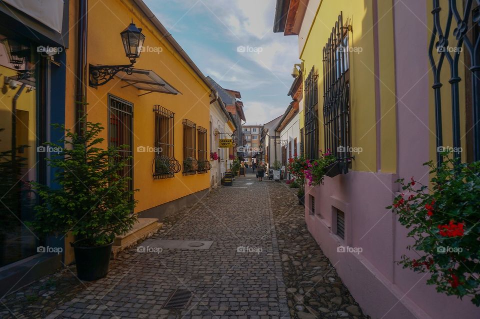 Architecture, House, Street, Building, Town