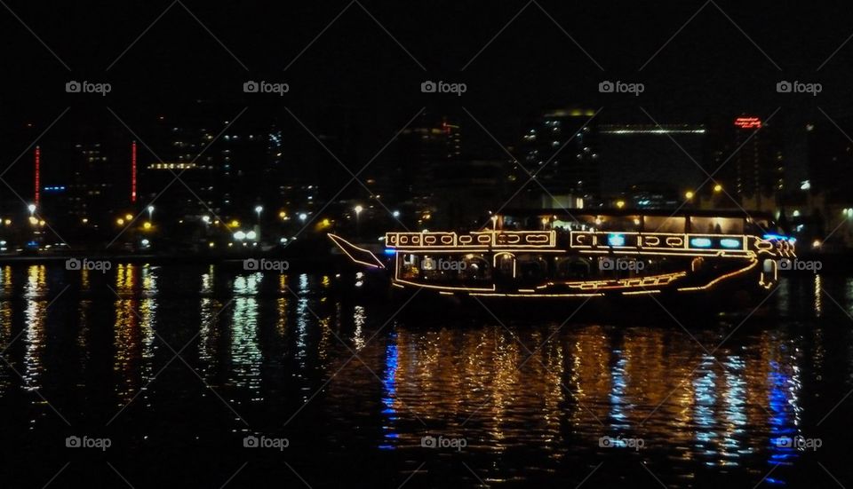 riverboat in Dubai