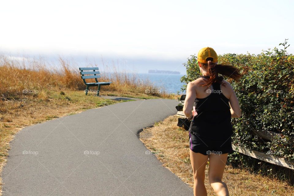 Woman running 