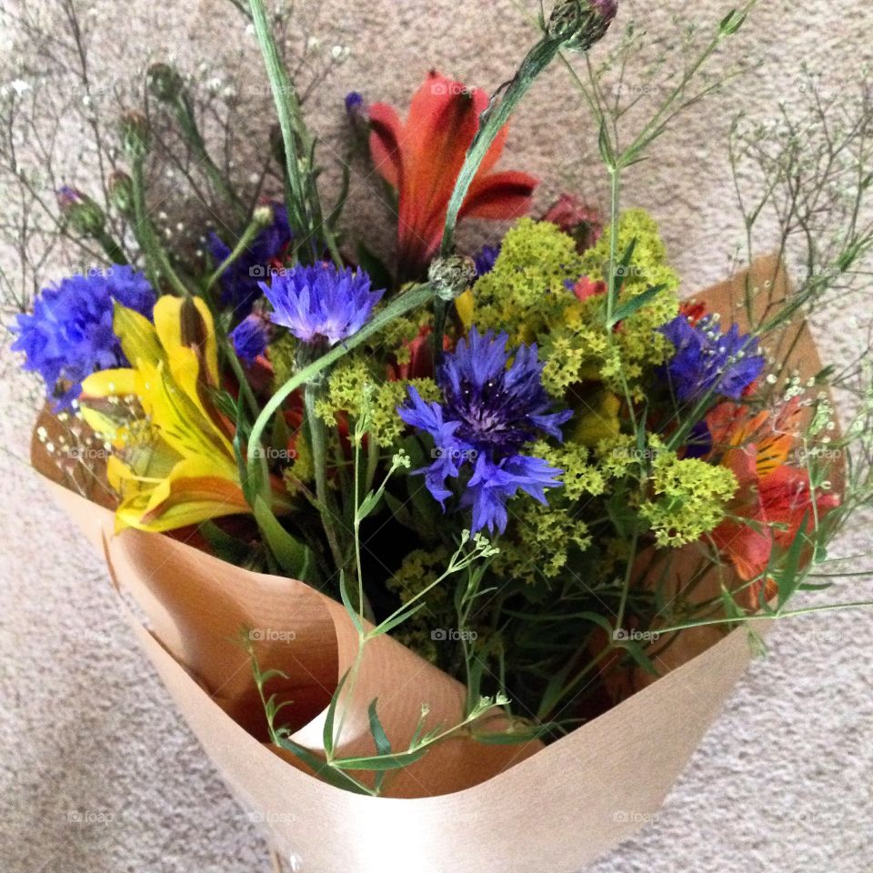 Wild flower bouquet 