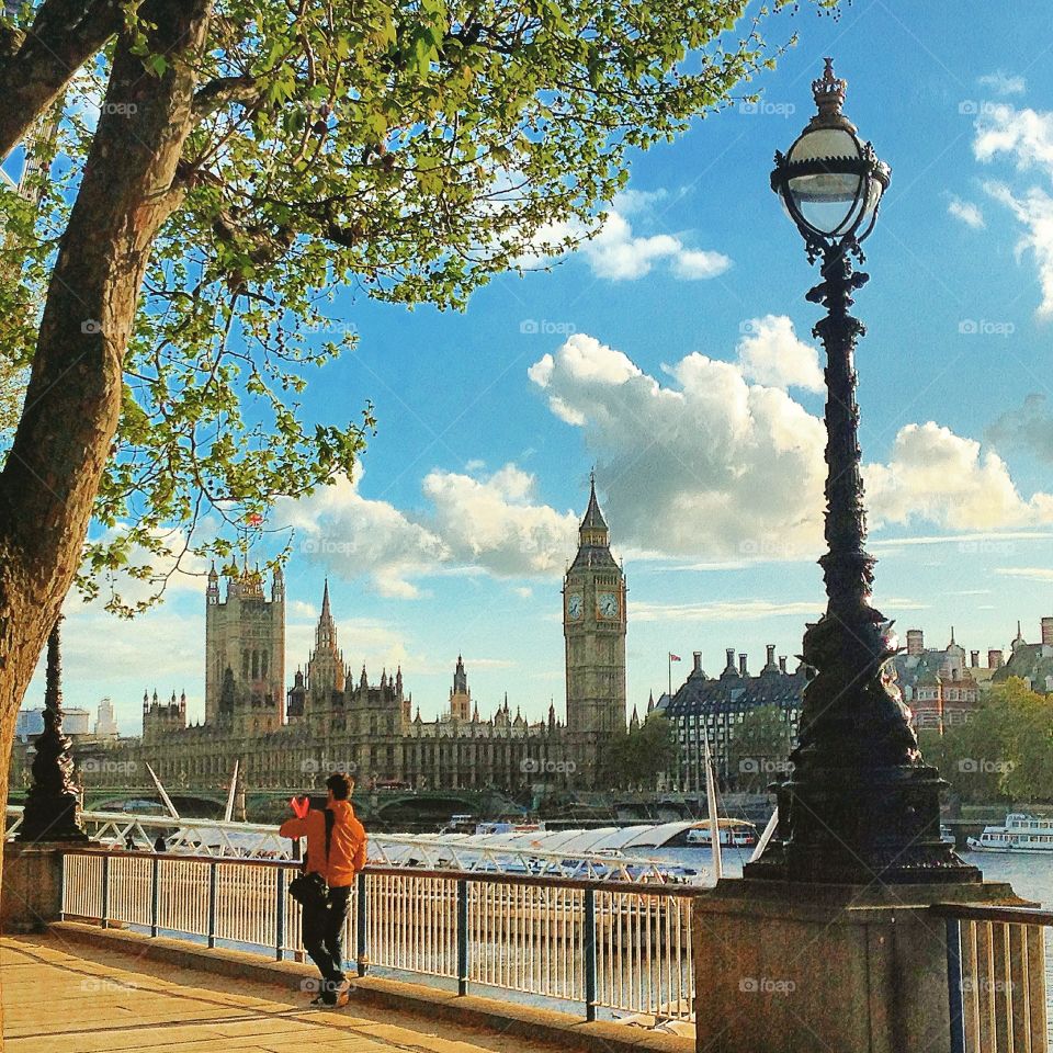 London's iconic Big Ben. 