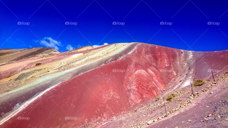 Rainbow mountain, Peru