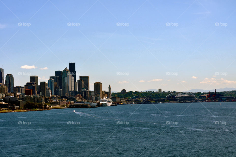 cruise ship puget sound seattle washington by refocusphoto