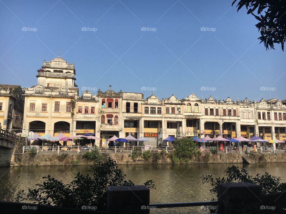 Chikan town in Kaiping