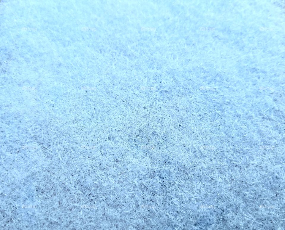 Beautiful winter snow