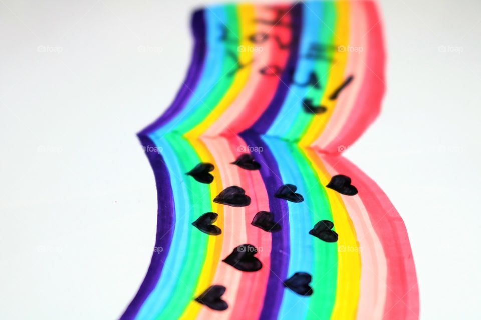 I Love You Rainbow