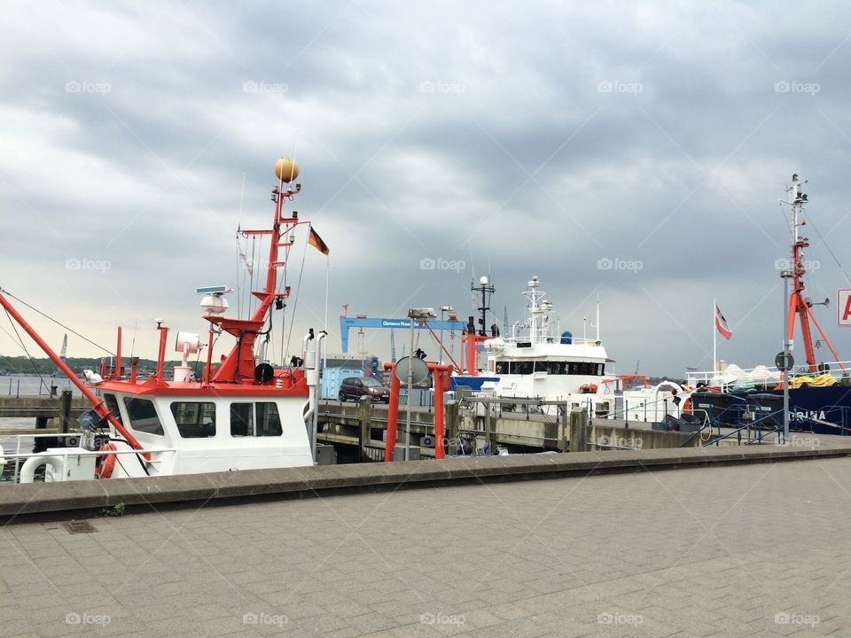 Kiel Hafen . Ship Kiel Hafen 