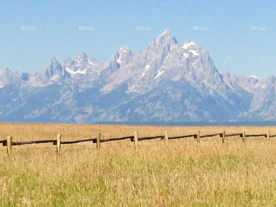 Grand Teton Mountains 