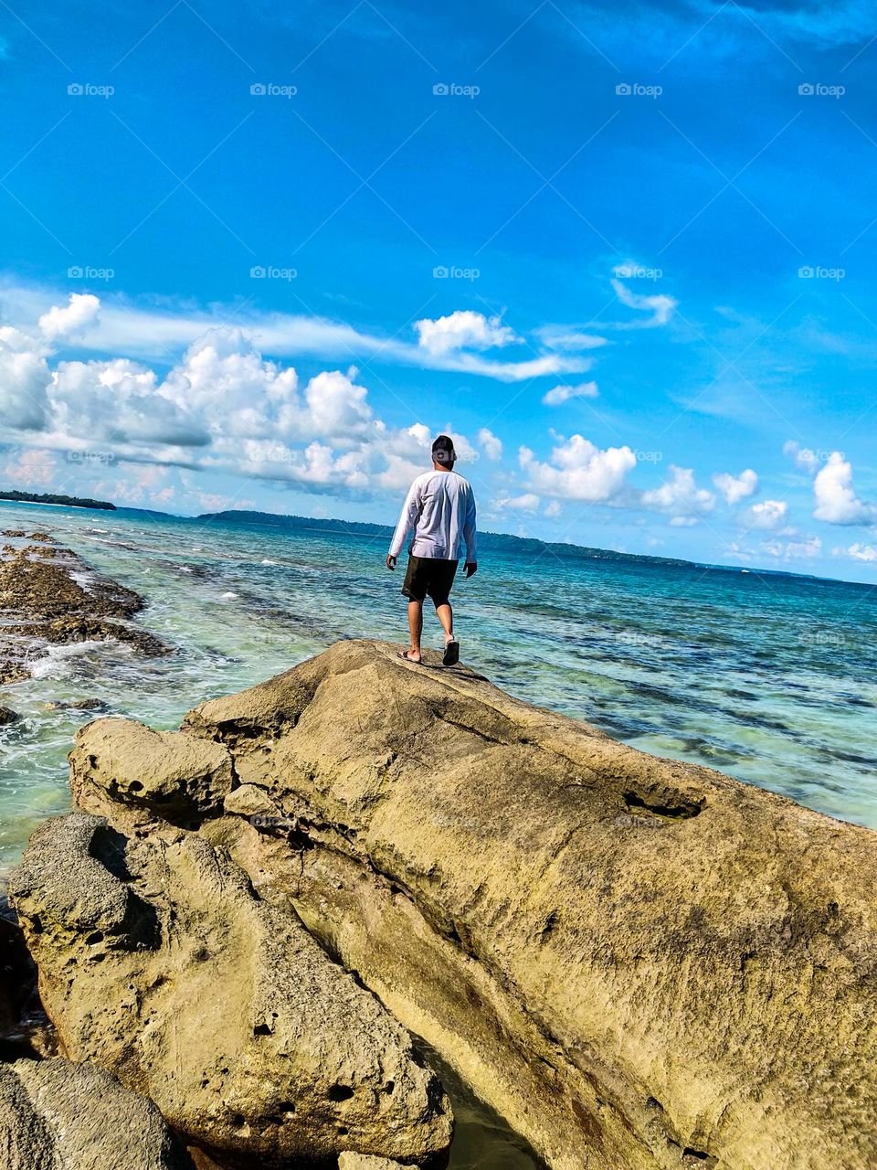 My this year best landscape is this picture from Havelock Island I had an amazing experience walking on this huge stone nearby sea