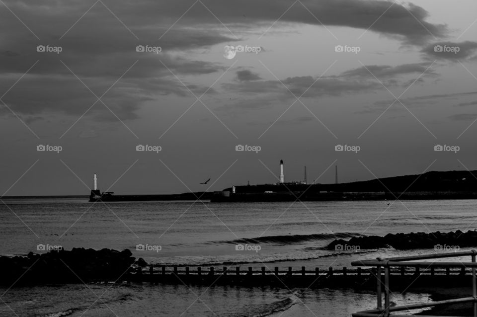 lighthouse by the beach
