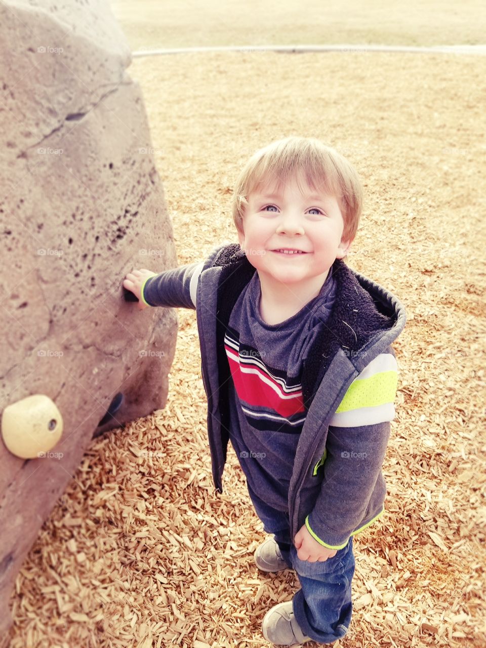 my three year old, among, handsome son, on family play time. we went to the park.