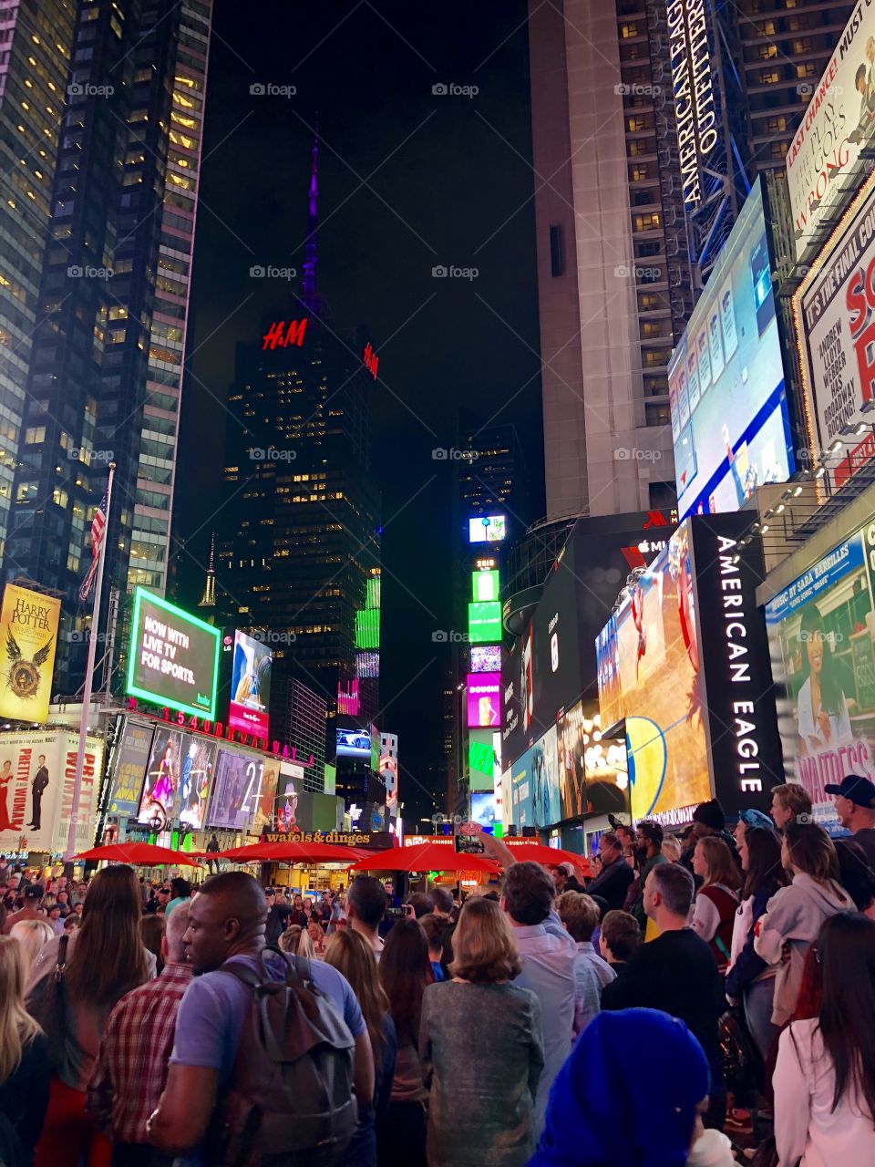 Times Square after shows