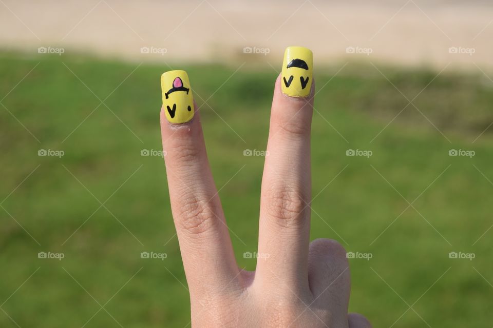 Smiley Faces Nail Polish