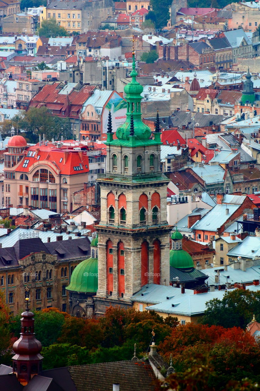 Types of old Lviv.