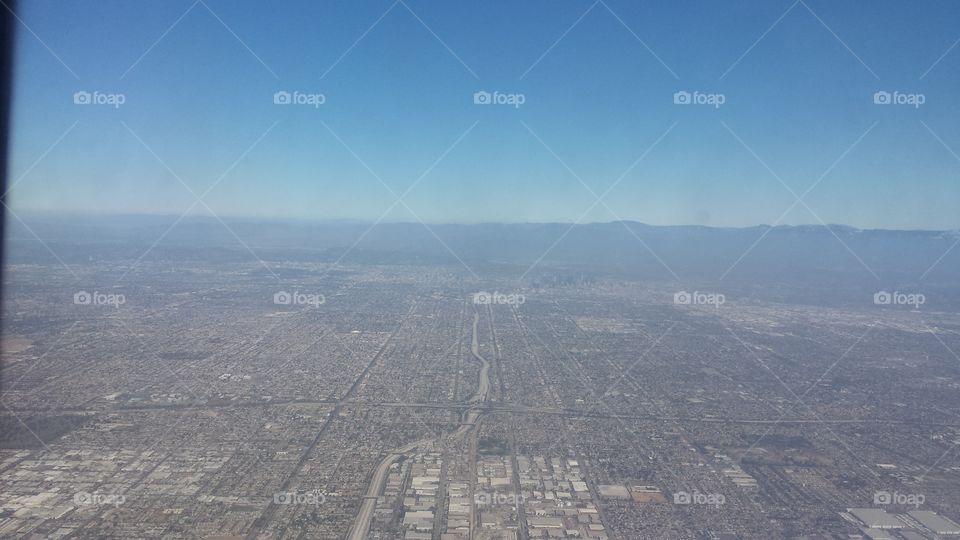 LA aerial view