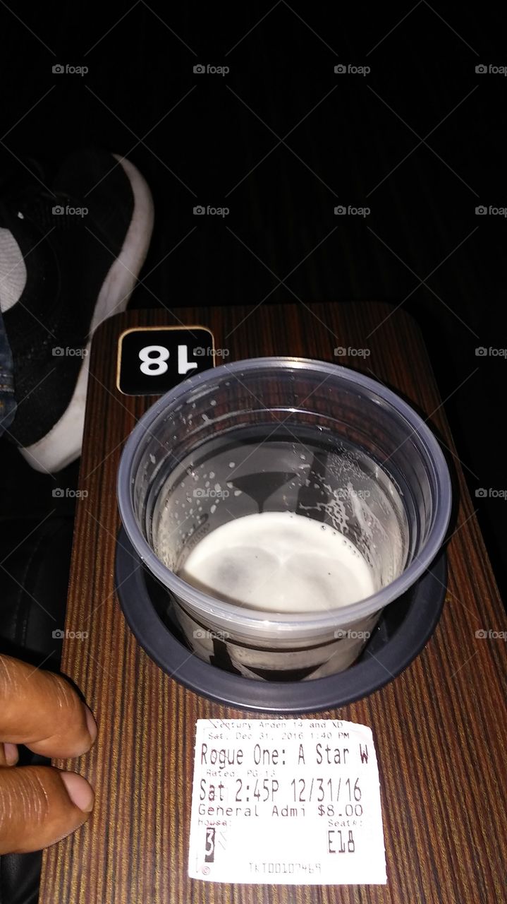 Saturday afternoon at the movies