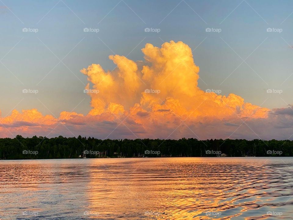 Lake cloud