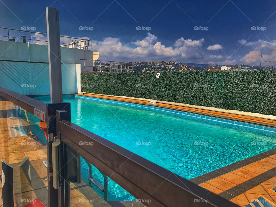 Бассейн на веранде💕