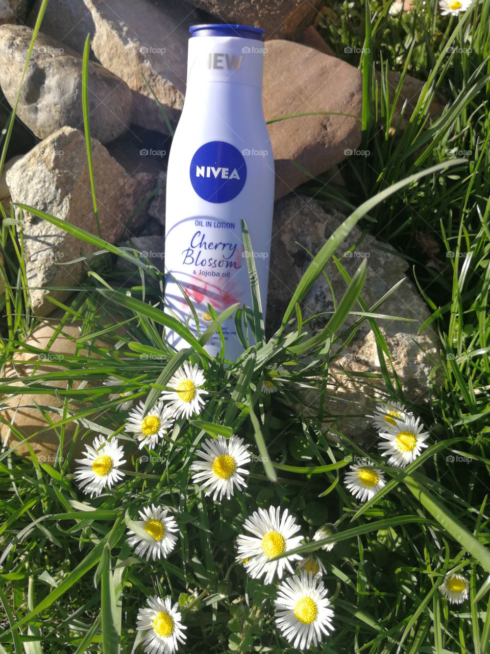 Smell spring with Nivea blossom skin care lotion