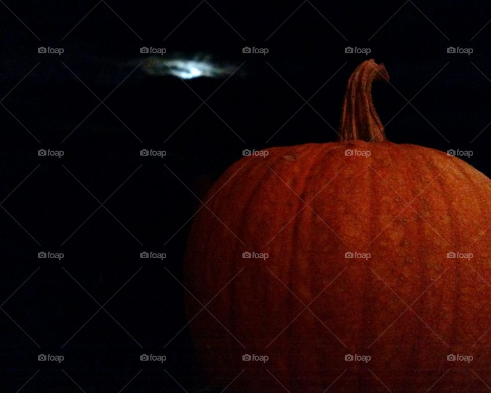 Pumpkin and Moon