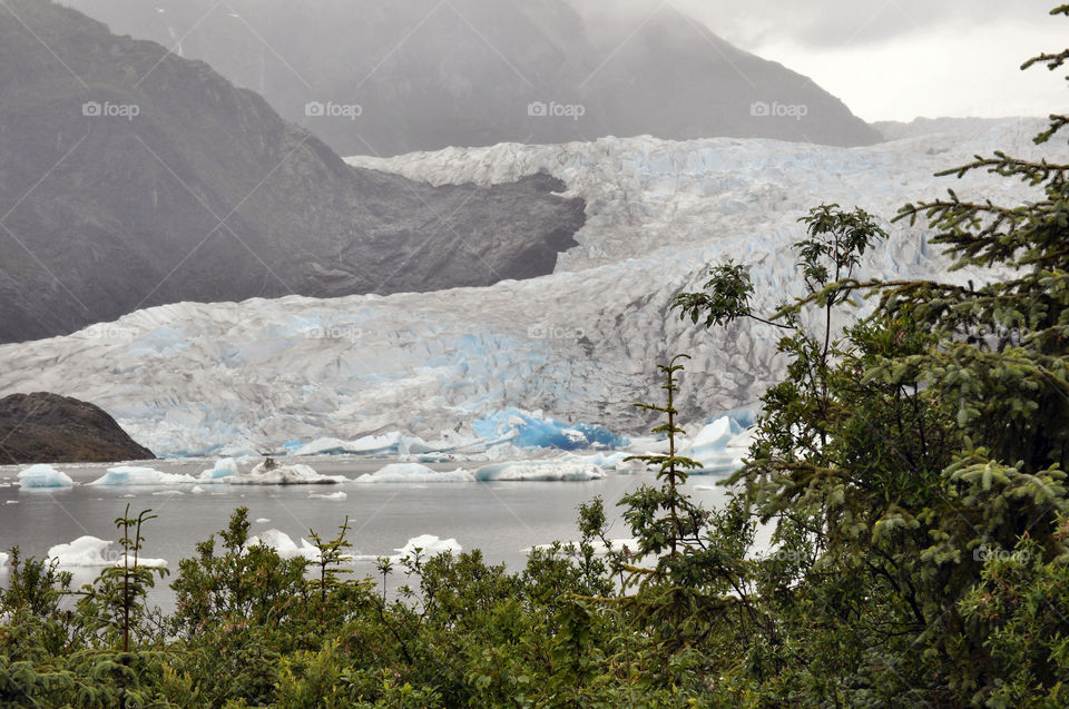 snow mountain ice hill by refocusphoto