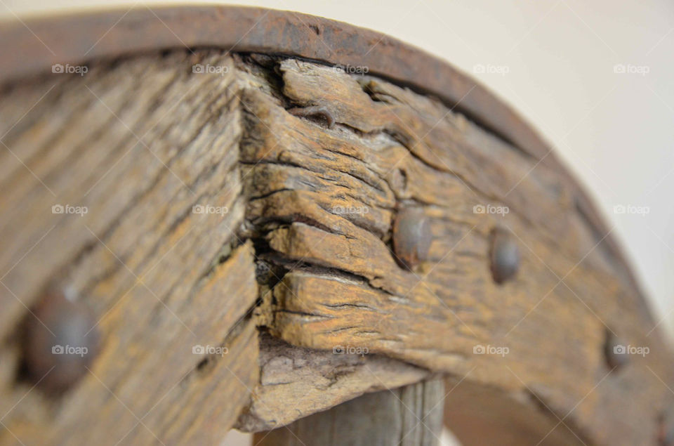 wheel wood old horse by buraak