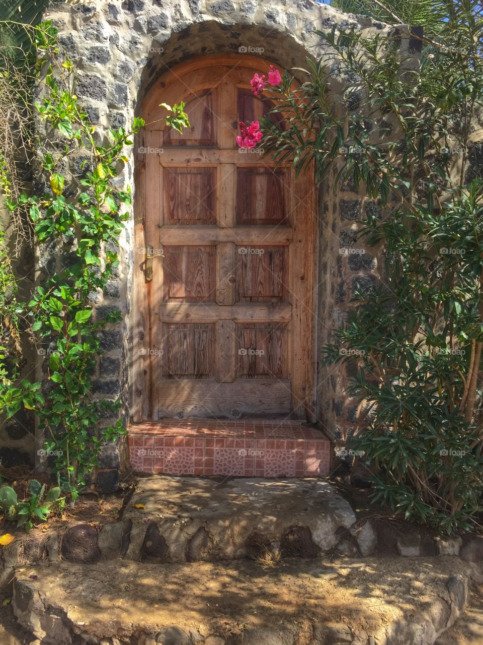 Door on L'Île de Ngor, Senegal