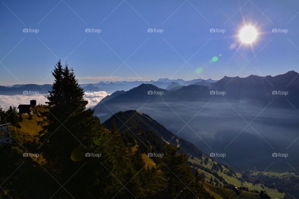 Mt. Stanserhorn. Lucerne, Switzerland 