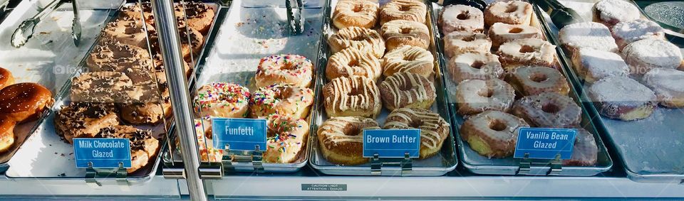 Mouth watering donuts 