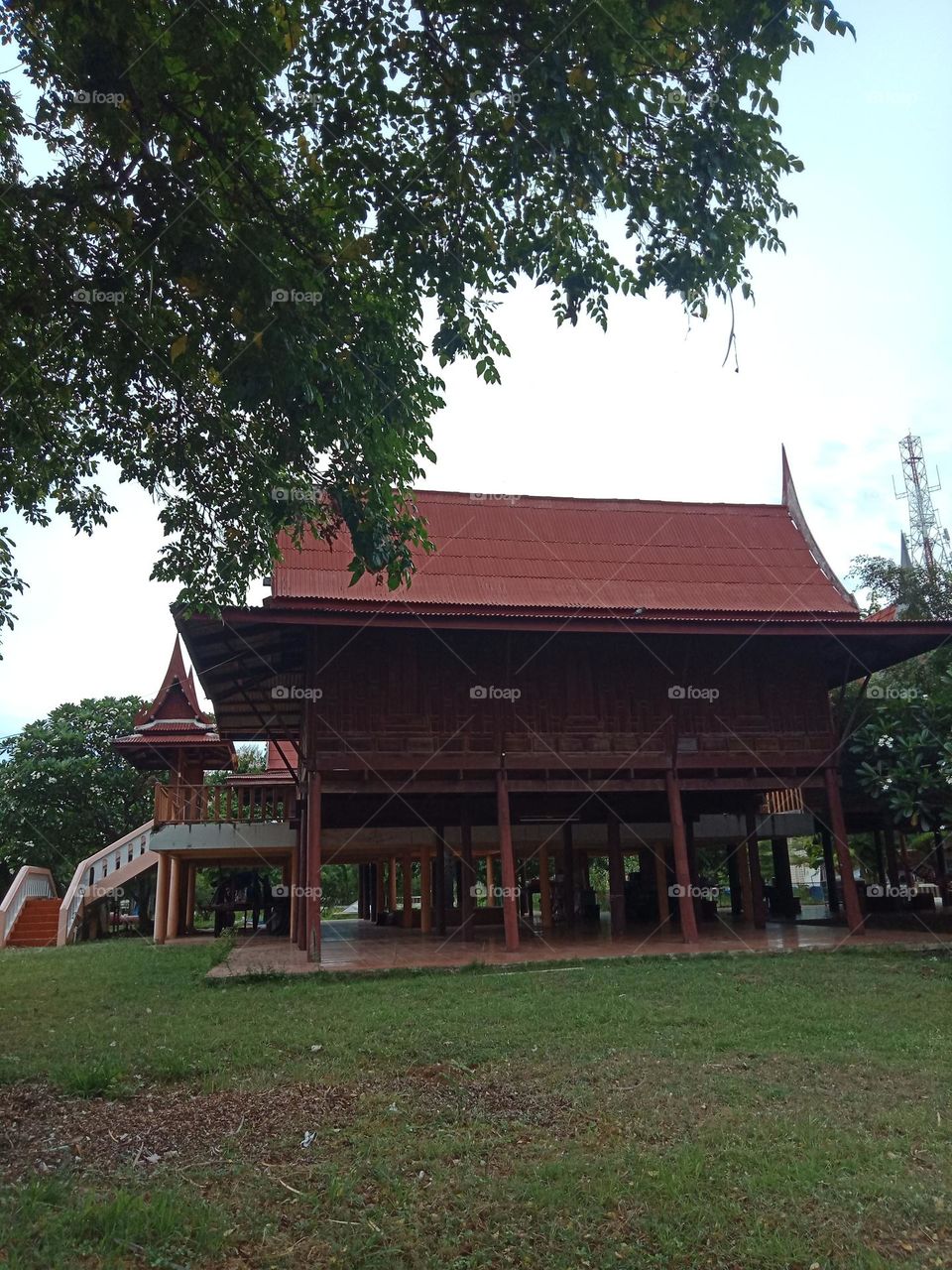 Thai wooden house